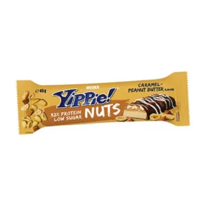 Weider | Yippie Nuts Bar (12x45g) Karamell Erdnuss