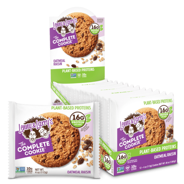 Lenny & Larry | Complete Cookie (12x112g) Oatmeal Raisin