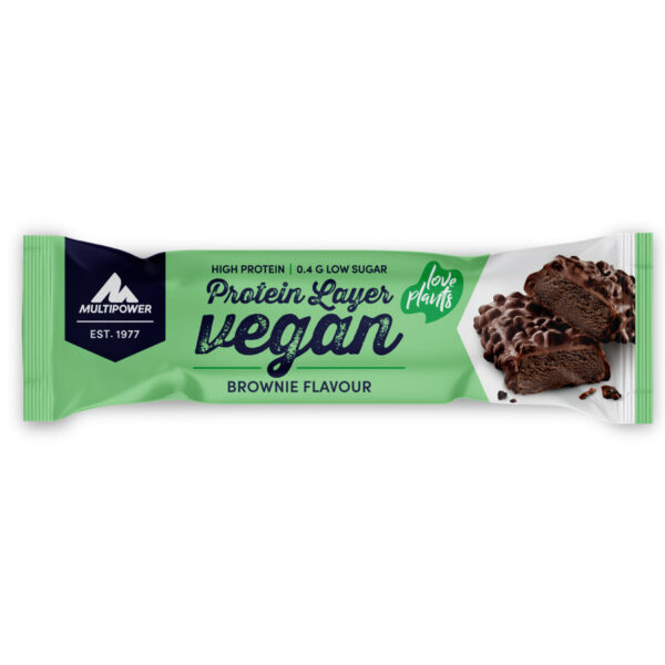 Multipower | Vegan Protein Layer Bar (15x55g) Brownie