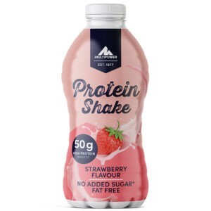 Multipower | 50g High Protein Shake (6x500ml) Erdbeere