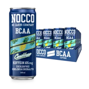 Nocco | BCAA Drink - 24x330ml (inkl. 6aeoe?á Ãà Pfand) Caribbean