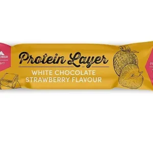 Multipower | Power Layer Protein Bar (18x50g) White Strawberry