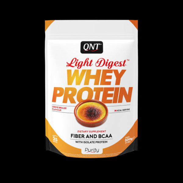 QNT | Light Digest Whey Protein - 500g Creme Brulee