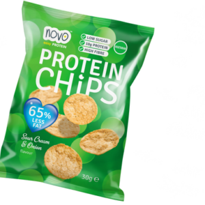 Novo Nutrition | Protein Chips (6x30g) Sour Cream & Onion