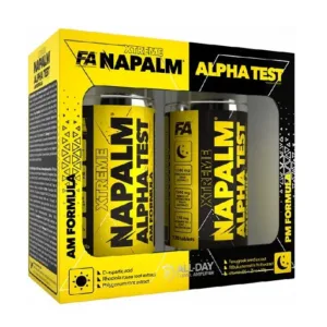 FA Nutrition | NAPALM Alpha Test (AM PM Formula) - 2x120 Tabletten