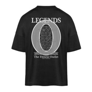 Legends Shirt Schwarz | Blaster Oversized Shirt ST/ST - the-fitness-outlet.de Schwarz / XS