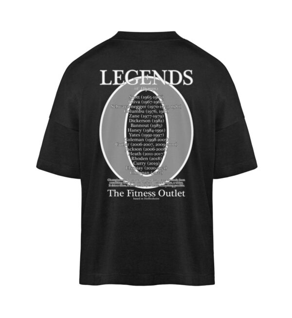 Legends Shirt Schwarz | Blaster Oversized Shirt ST/ST - the-fitness-outlet.de Schwarz / XS