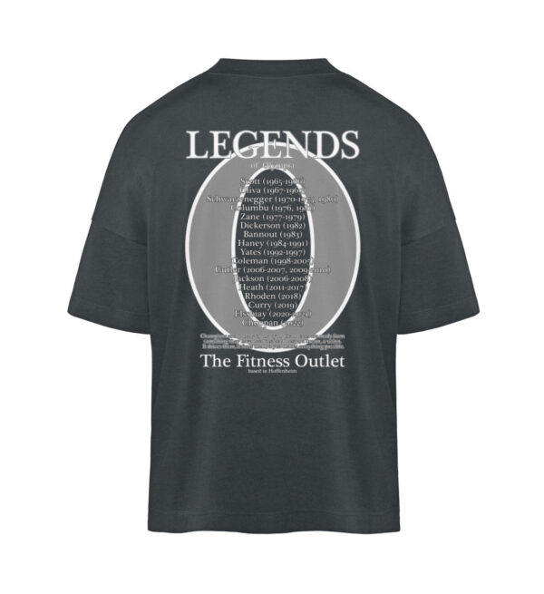 Legends Shirt Schwarz | Blaster Oversized Shirt ST/ST - the-fitness-outlet.de India Ink Grey / XXL