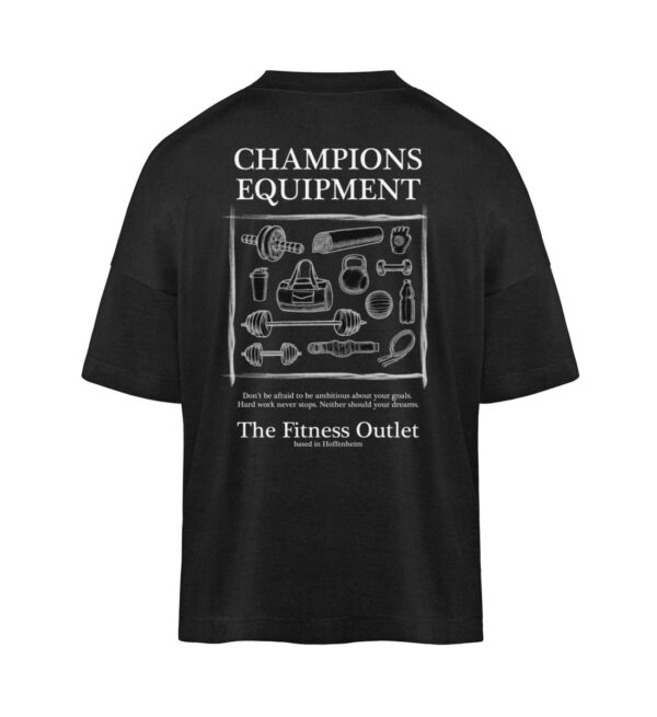 Champions Equipment Schwarz | Blaster Oversized Shirt ST/ST - the-fitness-outlet.de XS