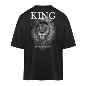 KING OF THE GYM - Oversize Shirt | Blaster Oversized Shirt ST/ST - the-fitness-outlet.de Schwarz / S