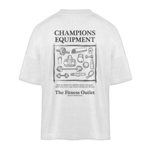 Champions Equipment Wei?ue | Blaster Oversized Shirt ST/ST - the-fitness-outlet.de XXL