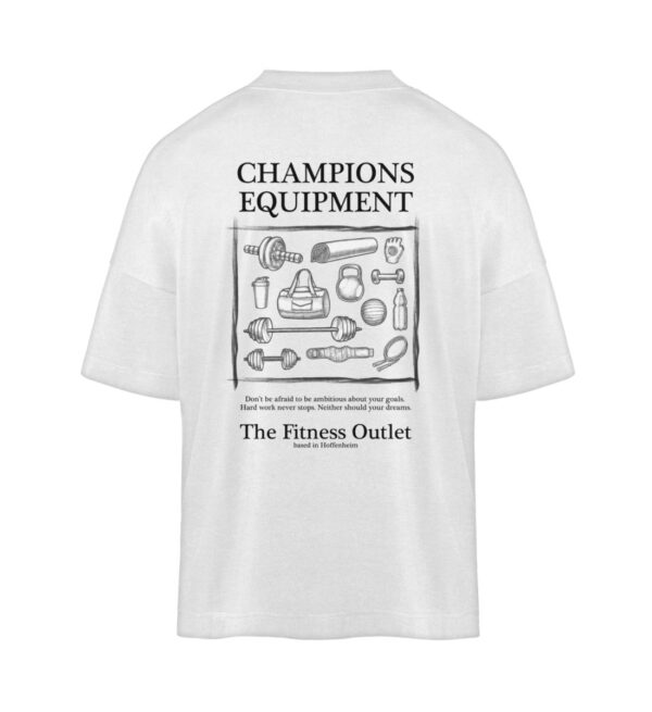 Champions Equipment Wei?ue | Blaster Oversized Shirt ST/ST - the-fitness-outlet.de XXL