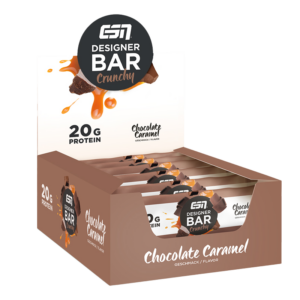 ESN | Designer Bar Crunchy Box (12x60g) Chocolate Caramel