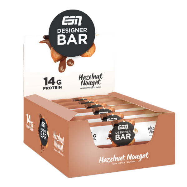 ESN | Designer Bar Premium Box (12x45g) Hazelnut nougat