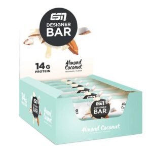 ESN | Designer Bar Premium Box (12x45g) Almond Coconut