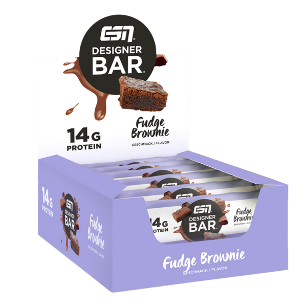 ESN | Designer Bar Premium Box (12x45g) Fudge Brownie