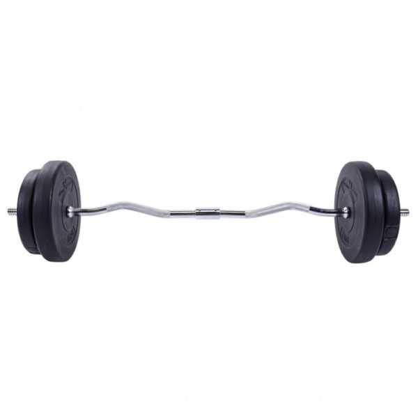 Gorilla Sports | E-Series SZ-Curlset 25 mm Kunststoff 30 kg