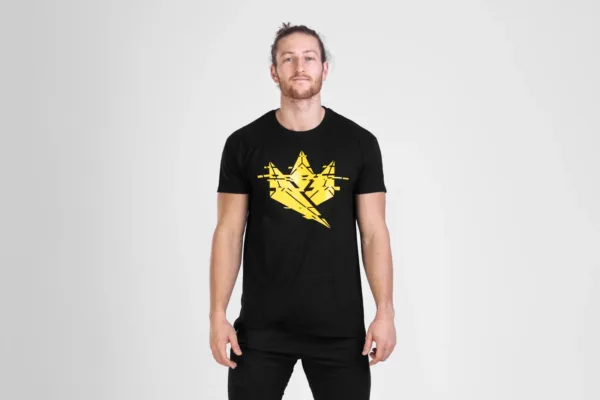 Kingsbox | Royal Digital Crown T-Shirt Schwarz / M