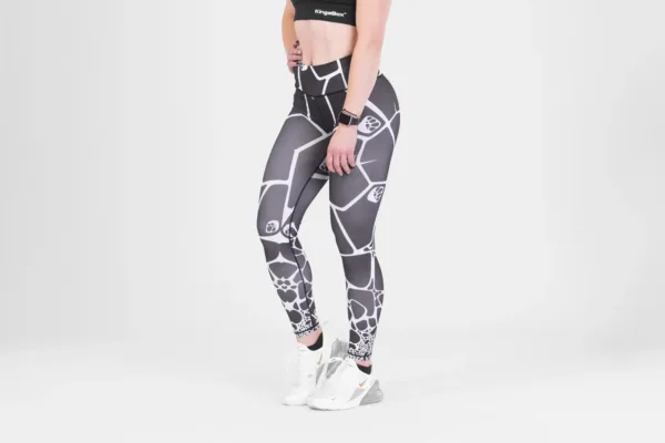 Kingsbox | Classic White-web Leggings XL