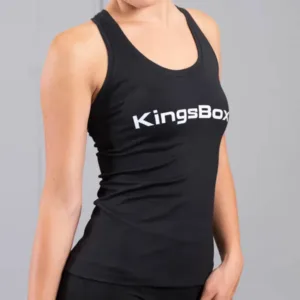 Kingsbox | Womens Classic Racerback Top Schwarz / XL