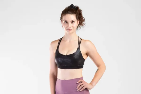 Kingsbox | Crossback Bra Schwarz / S