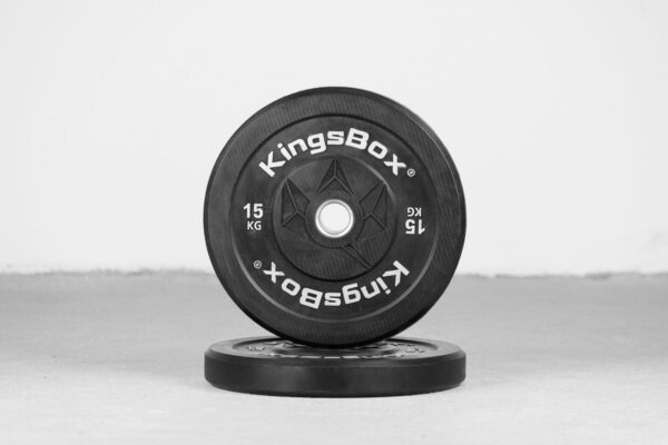 ROYAL BLACK BUMPER PLATES - 5 kg 15 kg