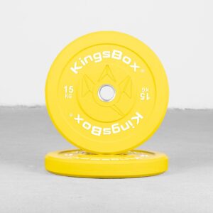 Kingsbox | Royal Color Bumper Plates 15 kg