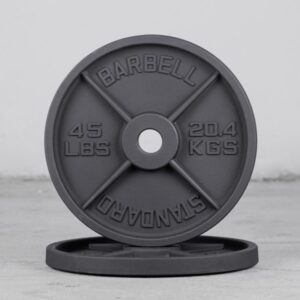 STANDARD BARBELL IRON PLATES - 1lbs 20.4 kg