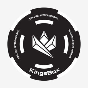 Kingsbox | Wall Ball Target Aufkleber Schwarz