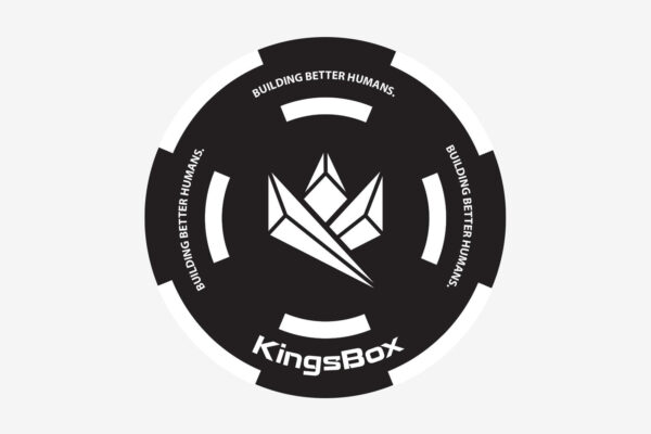 Kingsbox | Wall Ball Target Aufkleber Schwarz